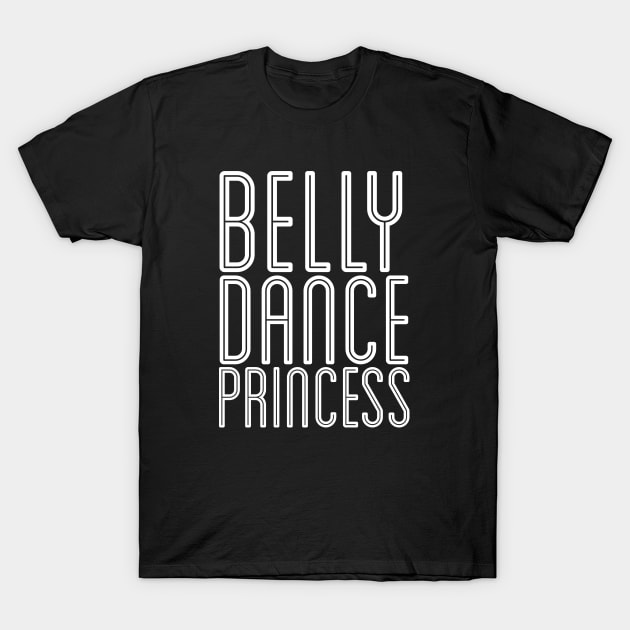 Belly Dance Princess T-Shirt by Hip Scarves and Bangles